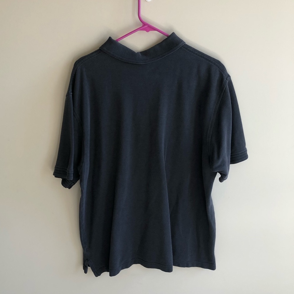 💜 Jos A Bank Gray Polo Shirt - Large - Picture 3 of 3